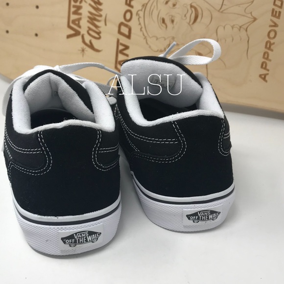 VANS Bearcat S11 Suede Canvas Black White W AUTHEN - Picture 4 of 8